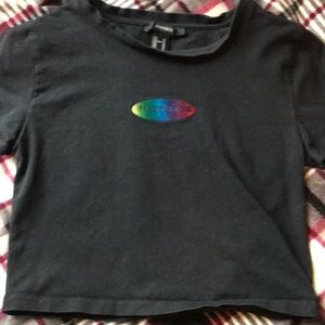 F21 “FirstClass” crop top
